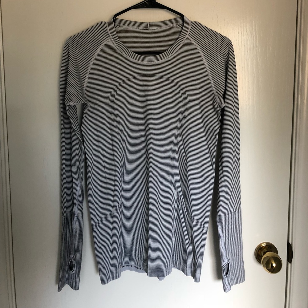 Lululemon long sleeve running shirt